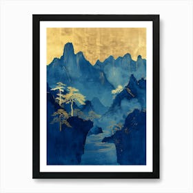 Chinese Mountains 68 Art Print