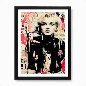 Marilyn Monroe Magazine Art Print