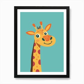 Giraffe 39 Art Print