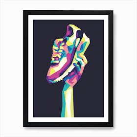 Endurance Shoes Wpap Art Print