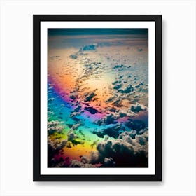 Rainbow Sky Hawaii Art Print