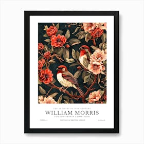 William Morris Exhibitions Birds Series 10 Art Print