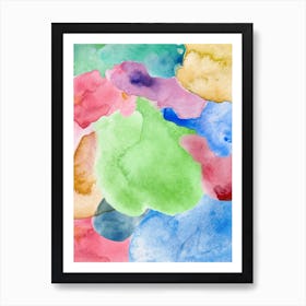 Watercolor Background Art Print