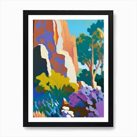 Garden Of The Gods, Usa Abstract Still Life Art Print