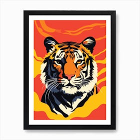 Tiger 35 Art Print