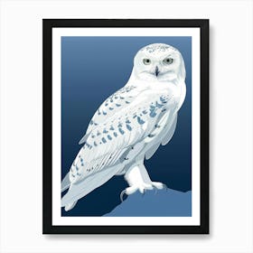 Snowy Owl Art Print