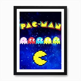 Pac Man Art Print