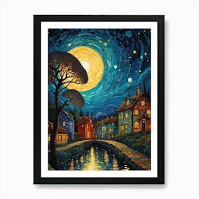 Starry Night 1 Art Print