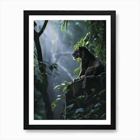 Tiger In The Jungle Art Print