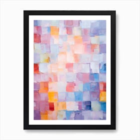 Colorful Oil Painting Art Print