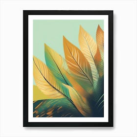 Feathers Canvas Print Art Print