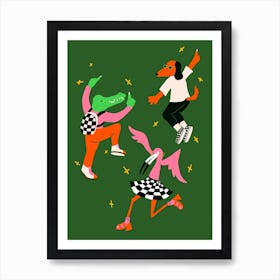 Party Animals Art Print