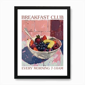 Breakfast Club Acai Bowl 4 Art Print