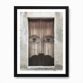 Old Wooden Door 3 Art Print