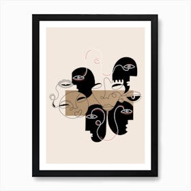 Be On The Watch Art Print