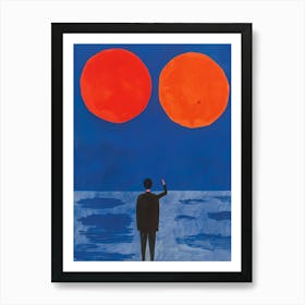 Two Suns Art Print