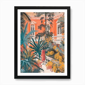 In The Garden Schonbrunn Palace Gardens Austria 3 Art Print