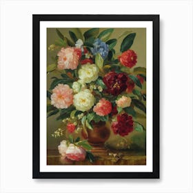 Camellia Painting 2 Flower Art Print