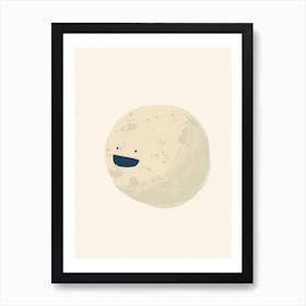 The Moon Art Print