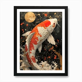 Koi Fish Art Print