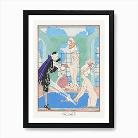 L Eau (1917–1920), 1 George Barbier Art Print