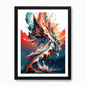 Abstract Painting 3 Art Print