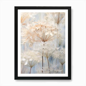 Boho Dried Flowers Agapanthus 2 Art Print