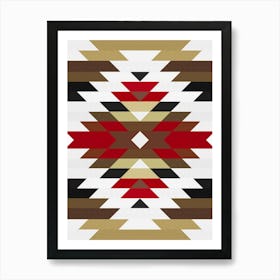 Tribal pattern Art Print