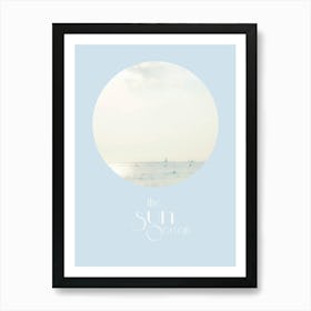 the Sun Ocean - Hawaii Art Print