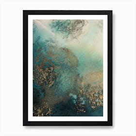 Reef Shimmer 3 Art Print