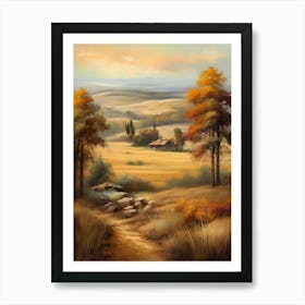 Tuscan Countryside Art Print