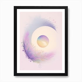 Eclipse Gouache Space Art Print