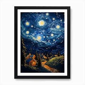 Starry Night 3 Art Print