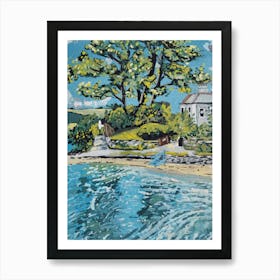 Mylor Harbour Art Print