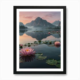 Water Lilies 1 Art Print