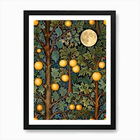 William Morris Oranges On A Tree 1 Art Print