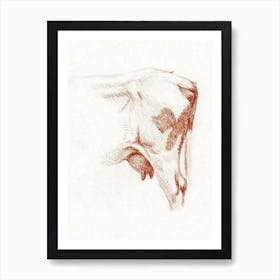 Back Legs Of A Cow 1, Jean Bernard Art Print