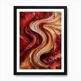 Abstract Painting 92 Art Print