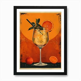 Aperol Spritz Art Print 120 Art Print