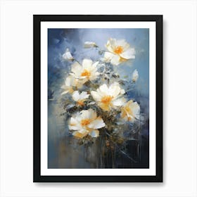 White Roses 3 Art Print