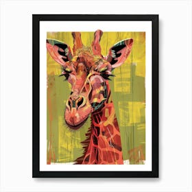 Giraffe 189 Art Print