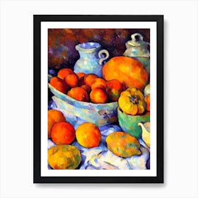 Sweet Potato 2 Cezanne Style vegetable Art Print