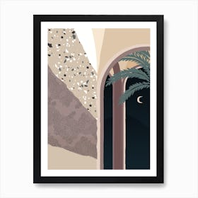 Postcard From Nice Art Print