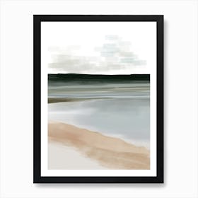 Beach Scene Art Print