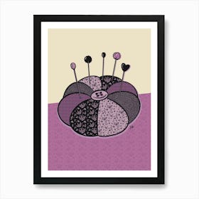 Pin Cushion Floral Sewing Fabric Abstract Poster