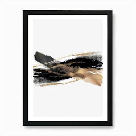 Abstract Brushstrokes Canvas Print 27 Art Print