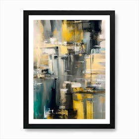 Abstract Painting One Art Print