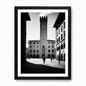 Arezzo, Italy,  Black And White Analogue Photography  1 Art Print