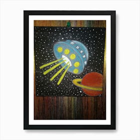 Out this world Art Print