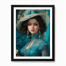 Victorian Woman Art Print